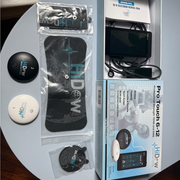 HiDow Pro Touch 6-12 TENS and EMS Device Muscle Massager - Picture 2 of 2